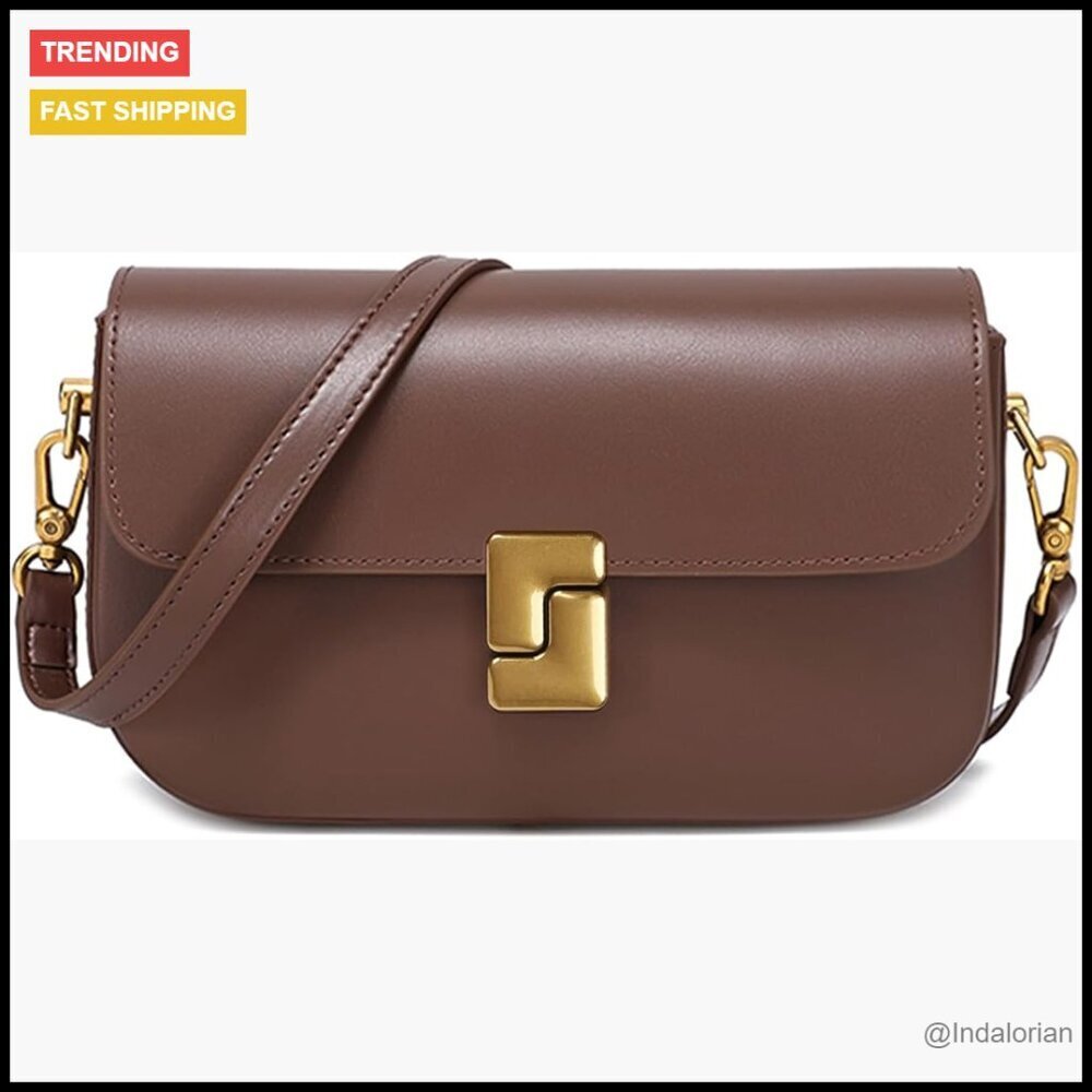 Leather Crossbody Bag Sling Backpack Adjustable Straps Elegant Minimal Chic